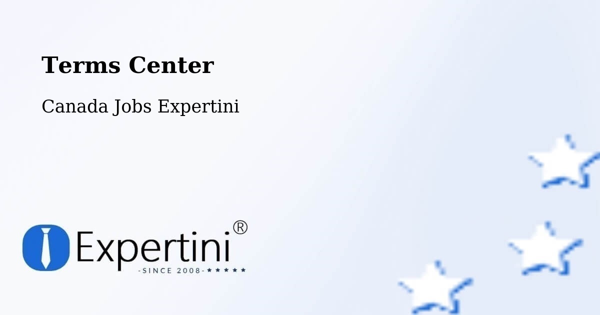 Terms of Service – Saint Georges - Canada Jobs Expertini